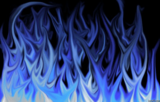 blue welcome flames fire[2]