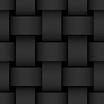 black woven seamless tile